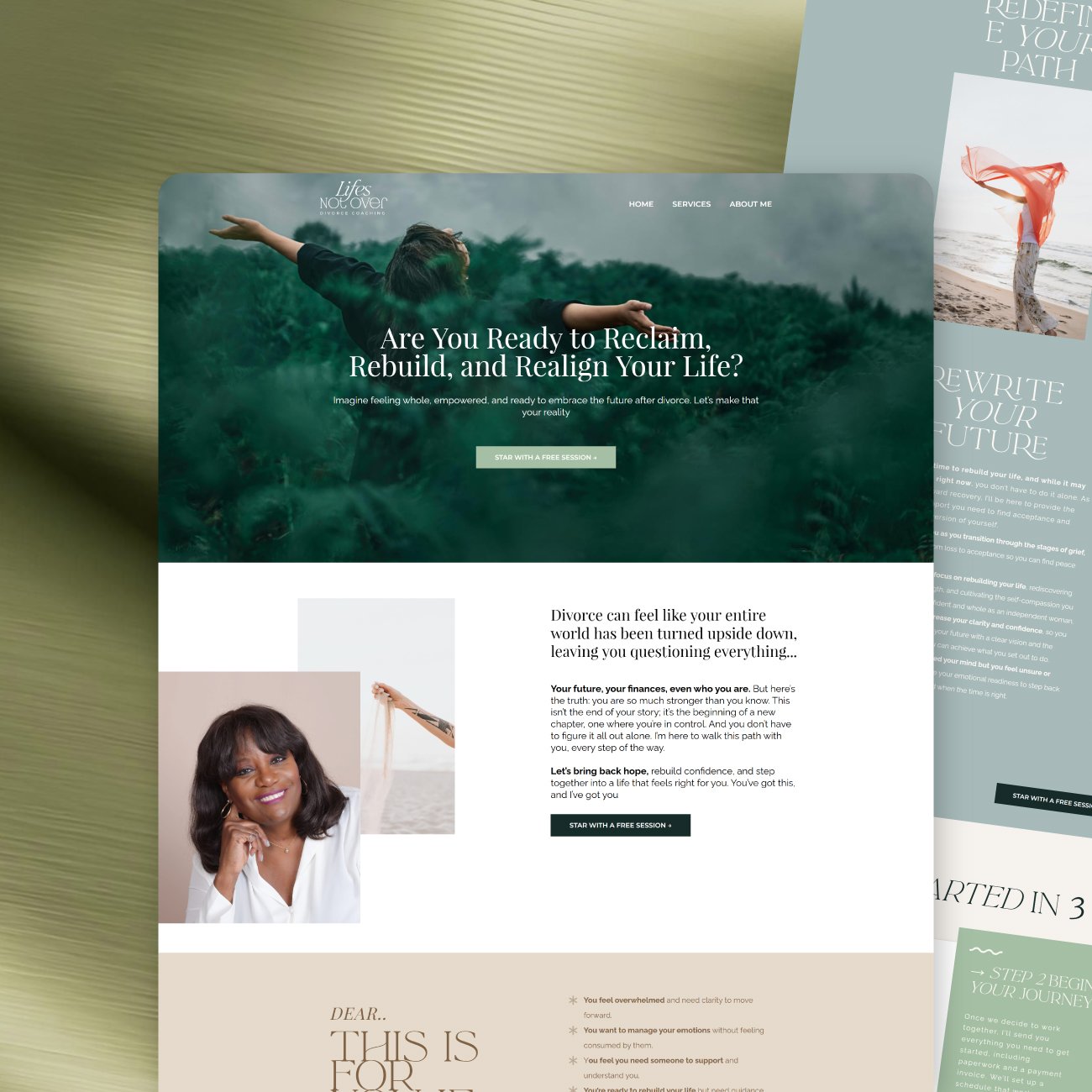 Proyecto de website e identidad de marca realizado por Audaz Bloom
