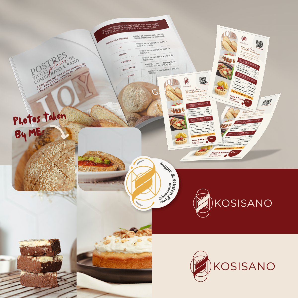 Contenido visual y branding: revistas, menús y piezas de marca diseñadas por AudazBloom Studio Contenido visual y branding: revistas, menús y piezas de marca diseñadas por AudazBloom Studio